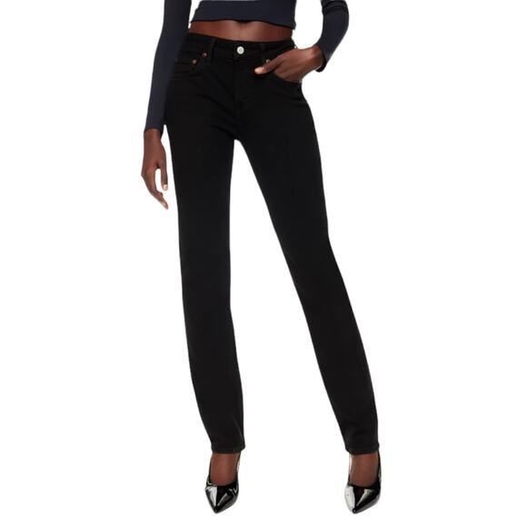 Agolde Denim - NEW AGOLDE Devon Low Rise Jeans in Black